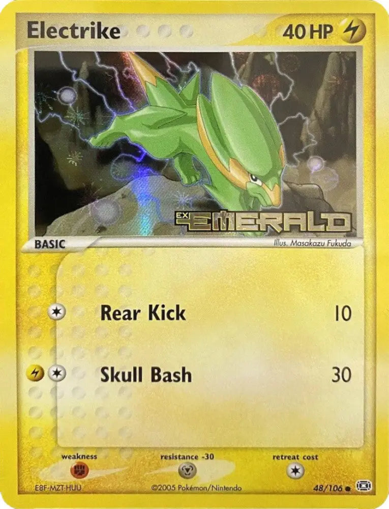 Electrike (48/106) (Stamped) [EX: Emerald] - Pokemon Single