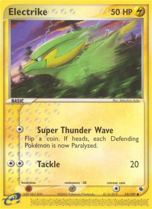 Electrike (53/109) [EX: Ruby & Sapphire] - Pokemon Single