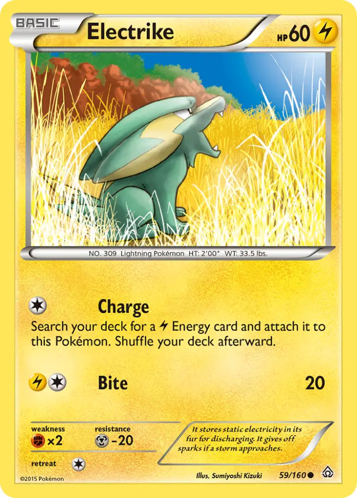 Electrike (59/160) [XY: Primal Clash] - Pokemon Single