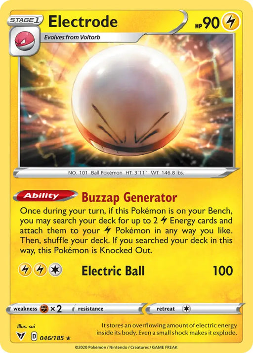 Electrode (046/185) [Sword & Shield: Vivid Voltage] - Pokemon Single