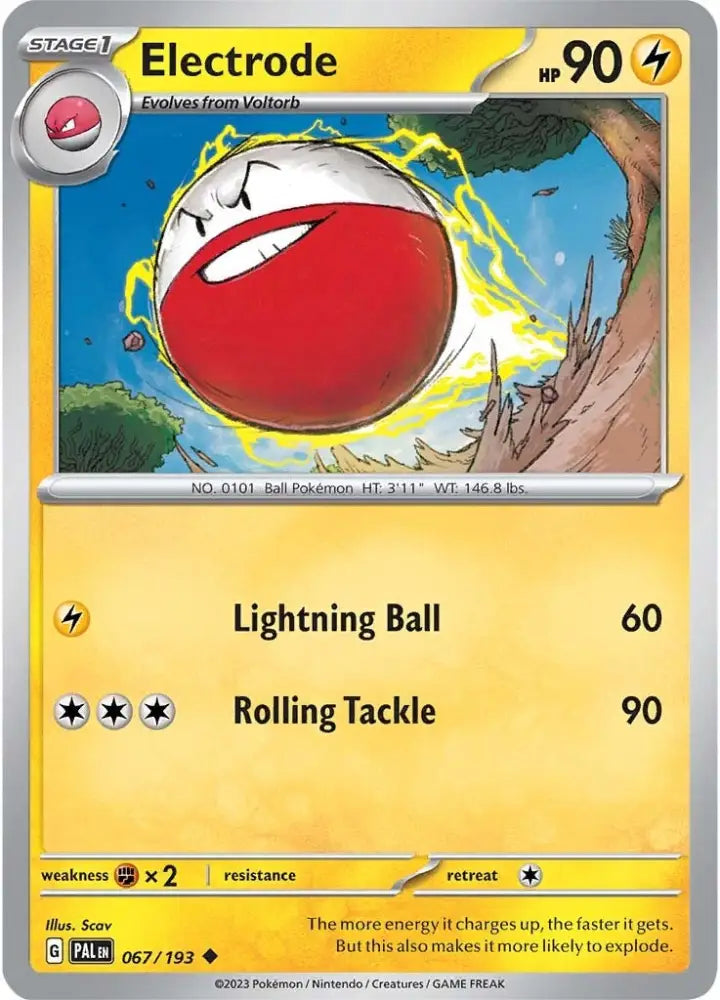 Electrode (067/193) [Scarlet & Violet: Paldea Evolved] - Pokemon Single