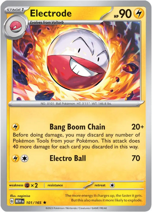 Electrode (101/165) [Scarlet & Violet 151] - Pokemon Single