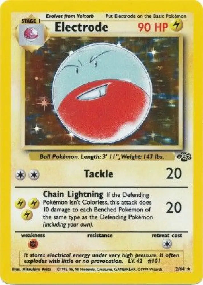 Electrode (2/64) [Jungle Unlimited] - Pokemon Single