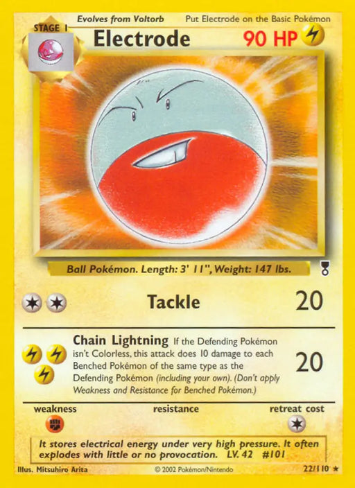 Electrode (22/110) [Legendary Collection] - Pokemon Single