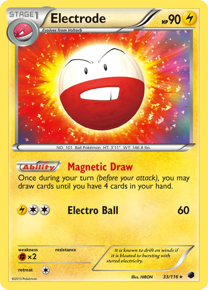 Electrode (33/116) [Black & White: Plasma Freeze] - Pokemon Single