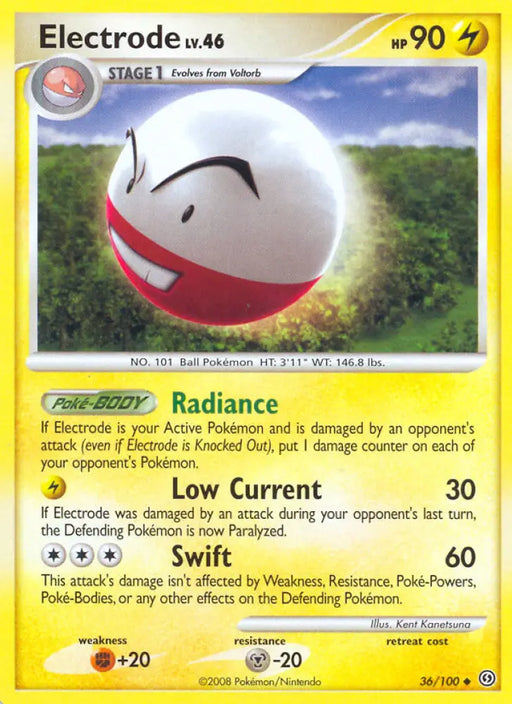 Electrode (36/100) [Diamond & Pearl: Stormfront] - Pokemon Single