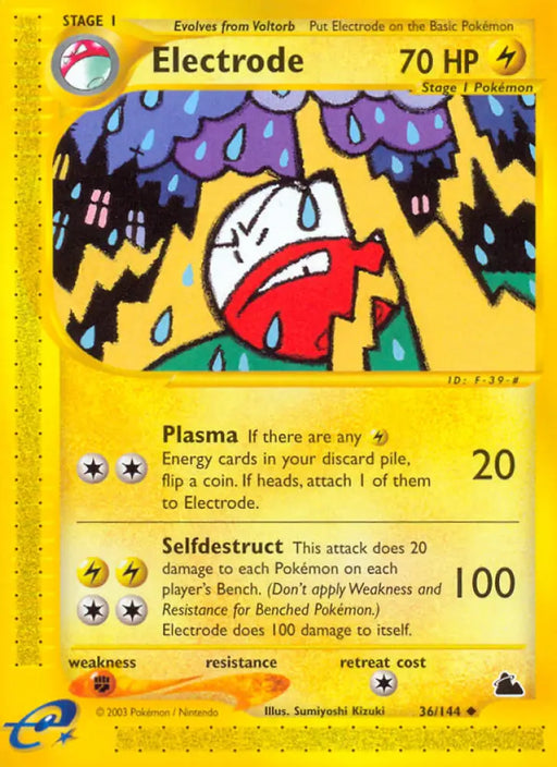 Electrode (36/144) [Skyridge] - Pokemon Single