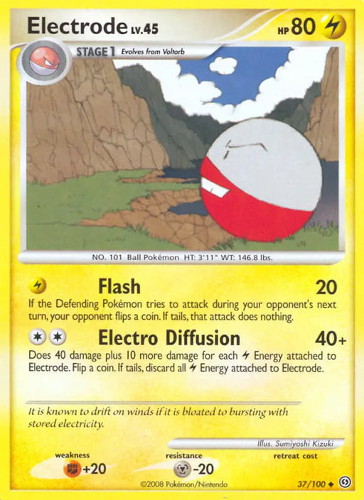 Electrode (37/100) [Diamond & Pearl: Stormfront] - Pokemon Single