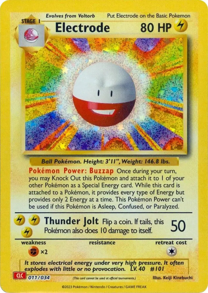 Electrode [Trading Card Game Classic] - Pokemon Single
