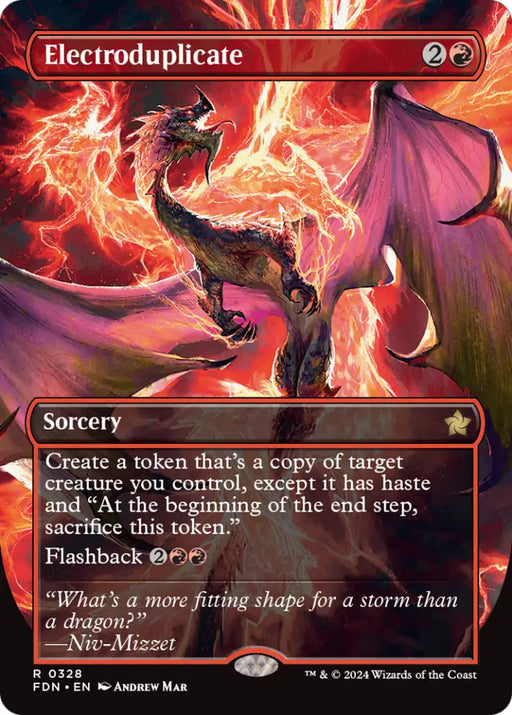 Electroduplicate (Borderless) [Foundations] - MTG Single