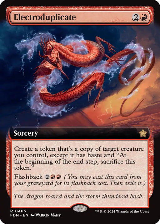 Electroduplicate (Extended Art) [Foundations] - MTG Single