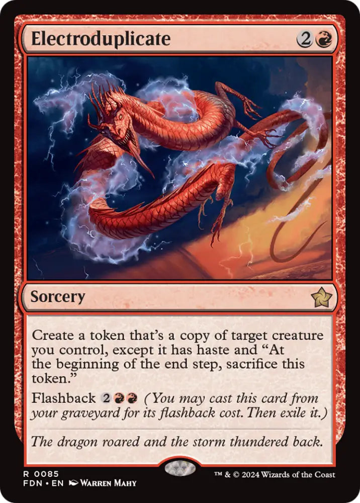 Electroduplicate [Foundations] - MTG Single