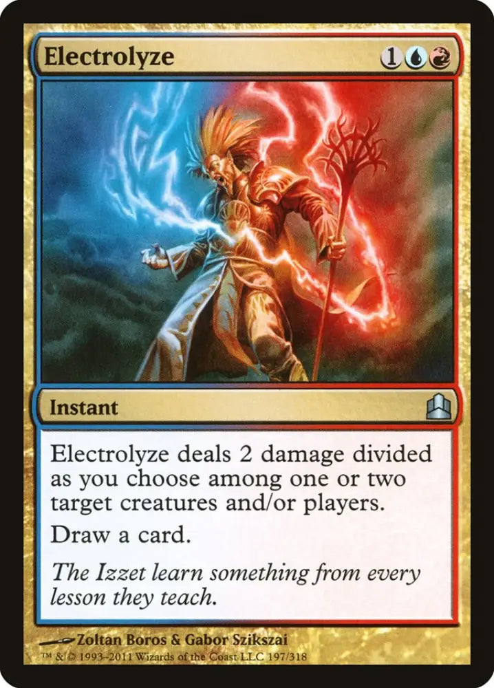Electrolyze [Commander 2011] - MTG Single