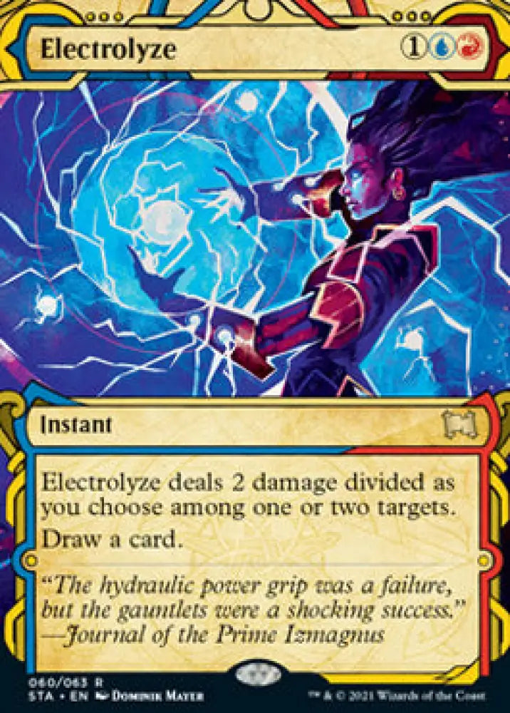 Electrolyze (Foil Etched) [Strixhaven: School of Mages Mystical Archive] - MTG Single