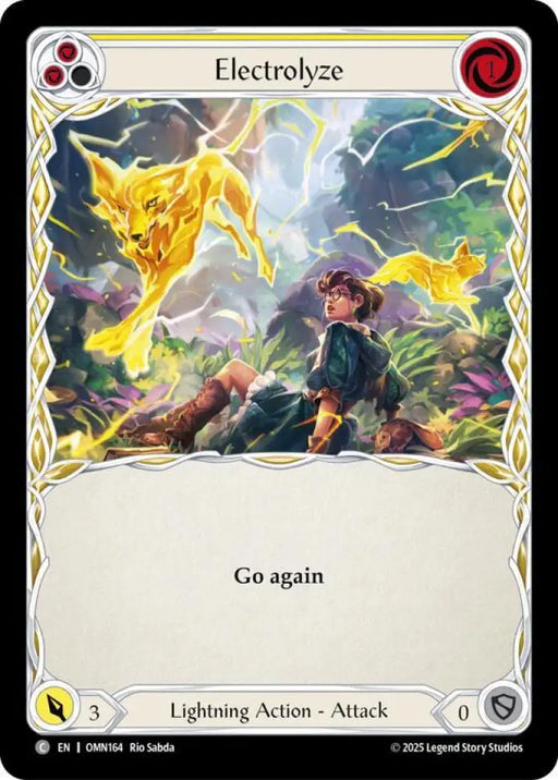 Electrolyze (Yellow) (OMN164) [Omens of the Third Age]