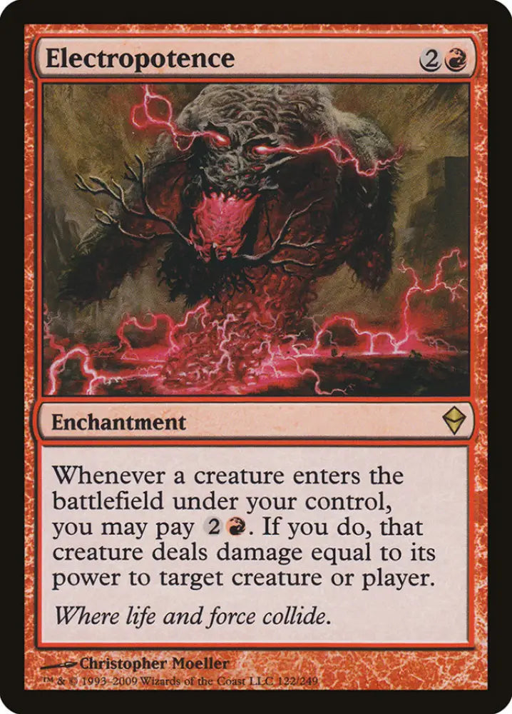 Electropotence [Zendikar] - MTG Single