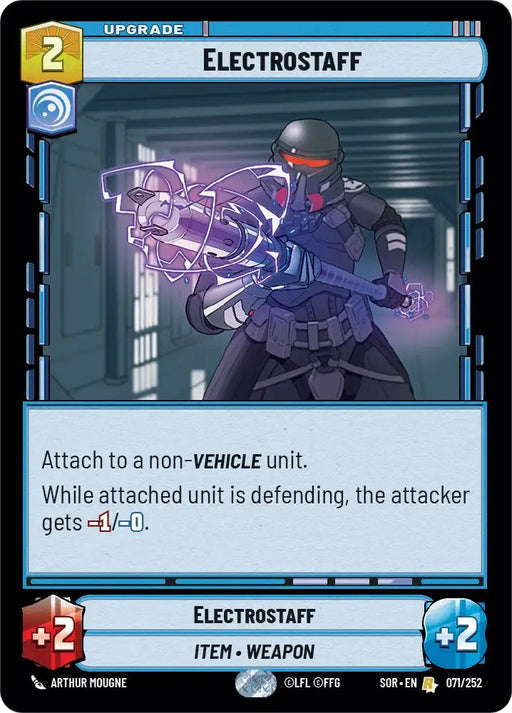Electrostaff (071/252) [Spark of Rebellion] - Star Wars: Unlimited Single
