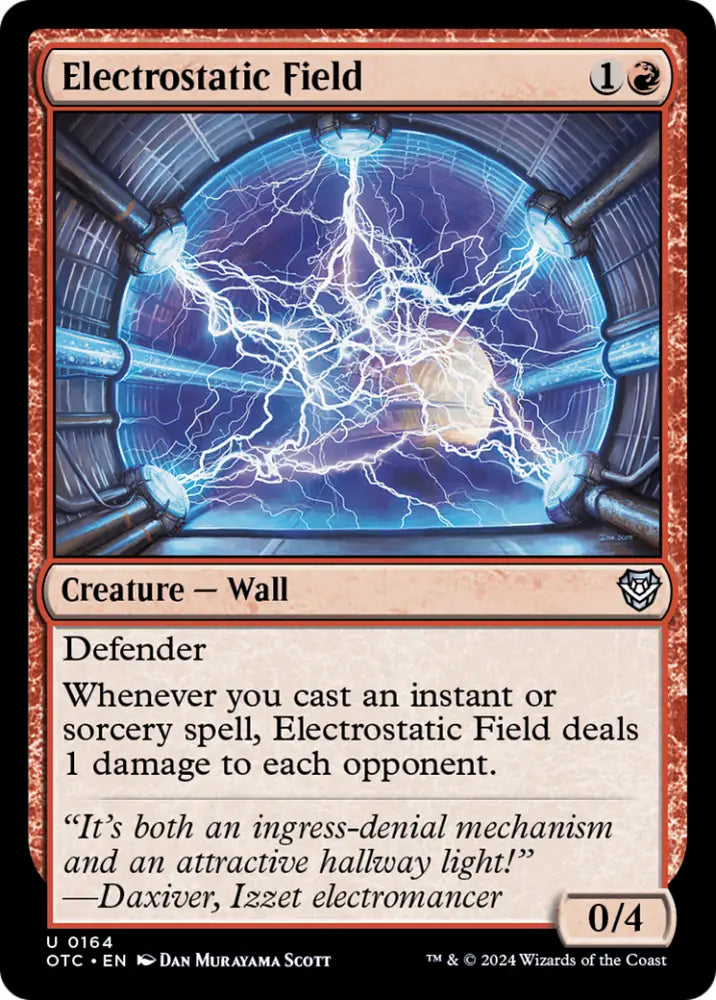 Electrostatic Field [Outlaws of Thunder Junction Commander] - MTG Single