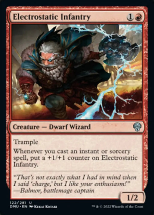 Electrostatic Infantry [Dominaria United] - MTG Single