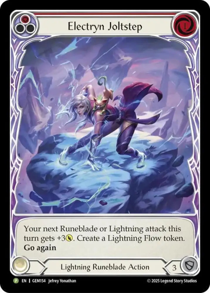 Electryn Joltstep (Red) (GEM154) [Gem Pack 5]