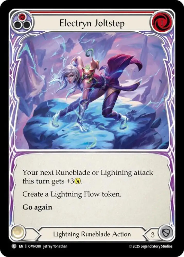 Electryn Joltstep (Red) (OMN080) [Omens of the Third Age]