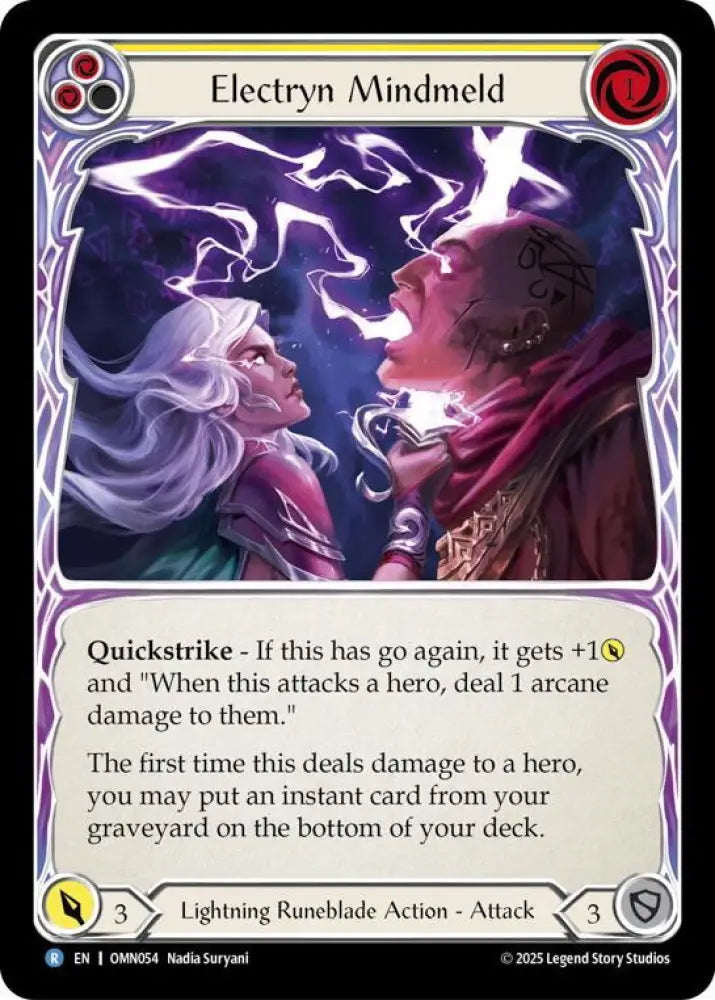 Electryn Mindmeld (Yellow) (OMN054) [Omens of the Third Age]