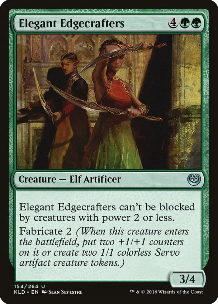 Elegant Edgecrafters [Kaladesh] - MTG Single