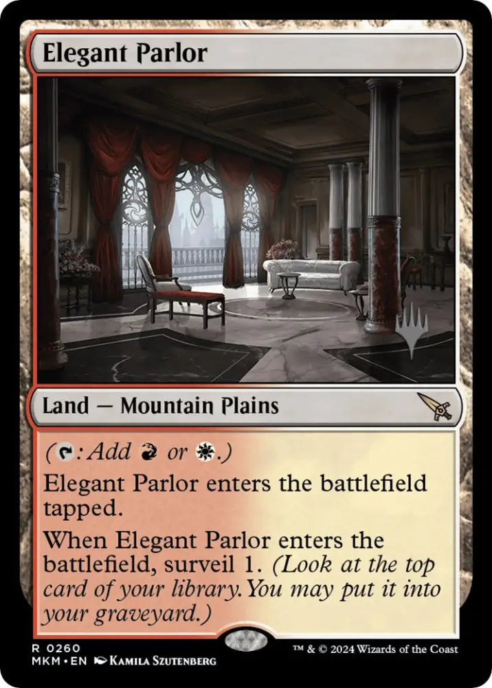 Elegant Parlor (Promo Pack) [Murders at Karlov Manor Promos] - MTG Single