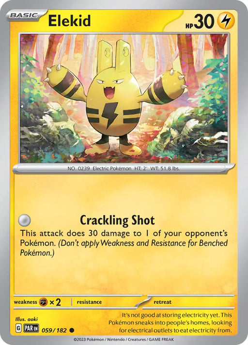 Elekid (059/182) [Scarlet & Violet: Paradox Rift] - Pokemon Single