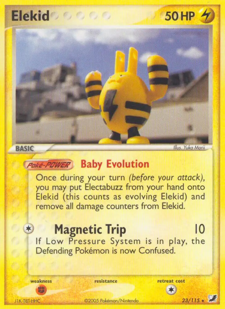 Elekid (23/115) [EX: Unseen Forces] - Pokemon Single