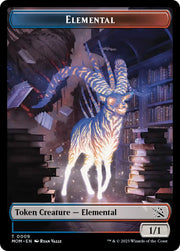 Elemental (9) // Knight Double-Sided Token [March of the Machine Tokens] - MTG Single