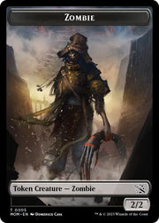 Elemental (9) // Zombie Double-Sided Token [March of the Machine Tokens] - MTG Single