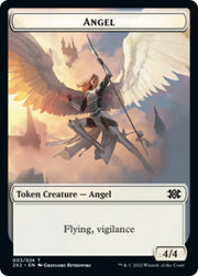 Elemental // Angel Double-Sided Token [Double Masters 2022 Tokens] - MTG Single