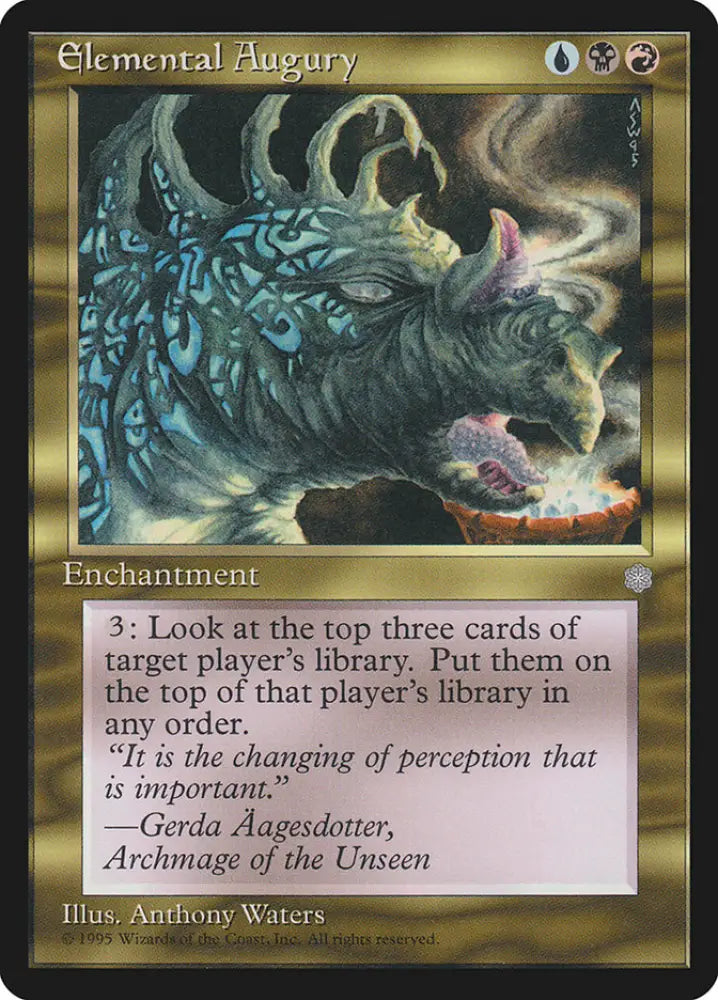 Elemental Augury [Ice Age] - MTG Single