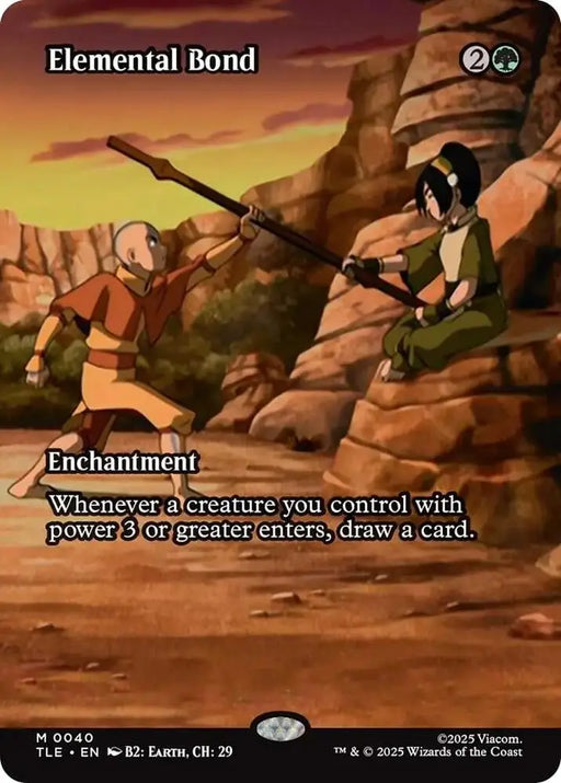 Elemental Bond (Borderless) (40) [Avatar: The Last Airbender: Eternal-Legal]
