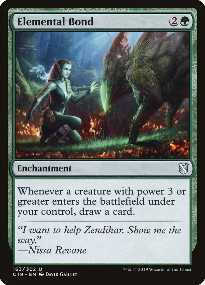 Elemental Bond [Commander 2019] - MTG Single