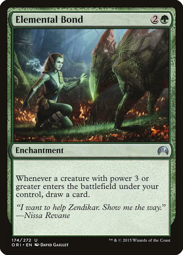 Elemental Bond [Magic Origins] - MTG Single