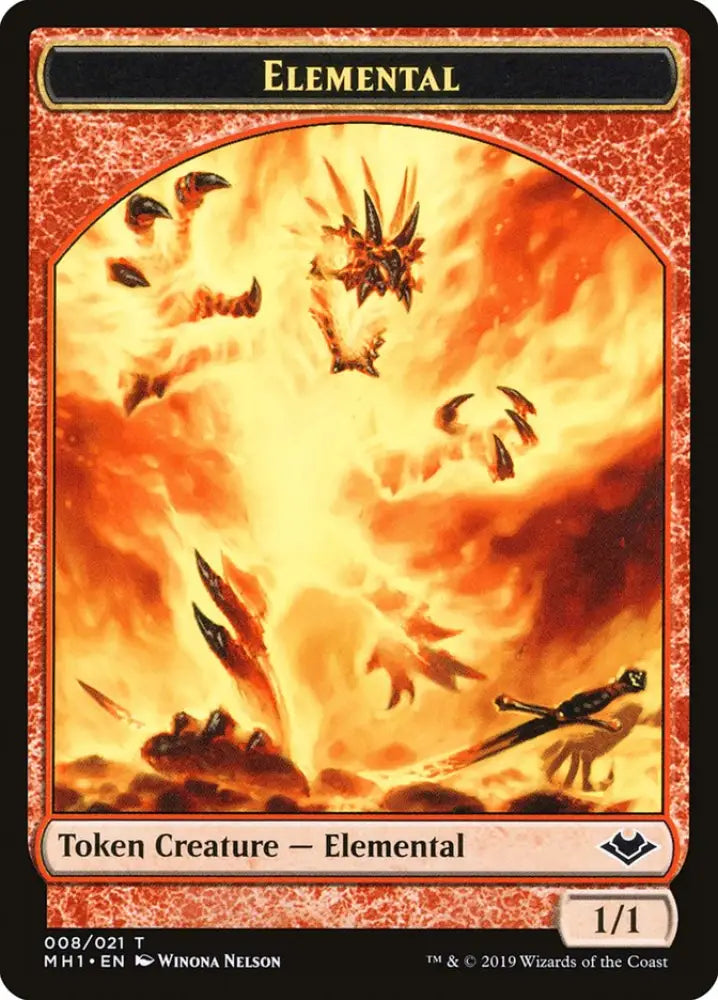 Elemental Token (008/021) [Modern Horizons Tokens] - MTG Single