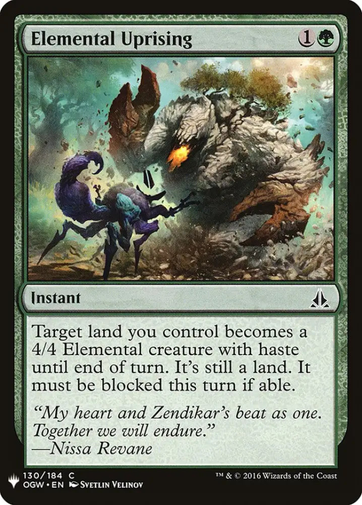 Elemental Uprising [Mystery Booster] - MTG Single
