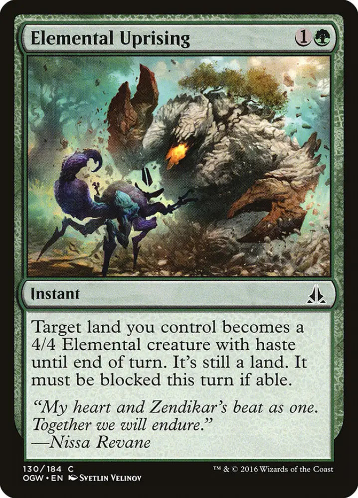 Elemental Uprising [Oath of the Gatewatch] - MTG Single