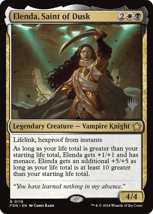 Elenda, Saint of Dusk (119) [Aetherdrift Promos]