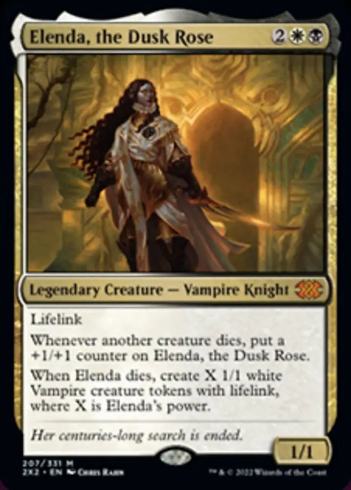 Elenda the Dusk Rose [Double Masters 2022] - MTG Single