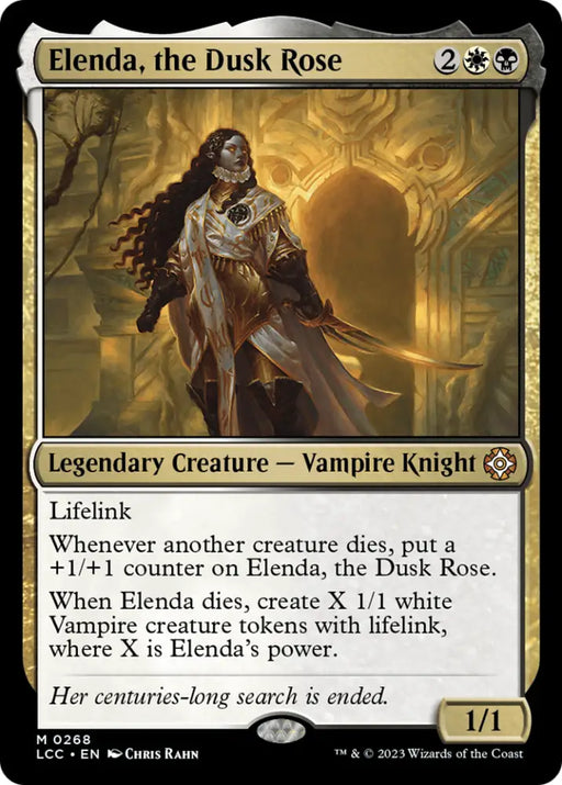 Elenda the Dusk Rose [The Lost Caverns of Ixalan Commander] - MTG Single