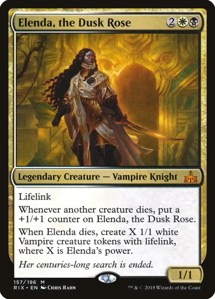 Elenda the Dusk Rose [Rivals of Ixalan] - MTG Single