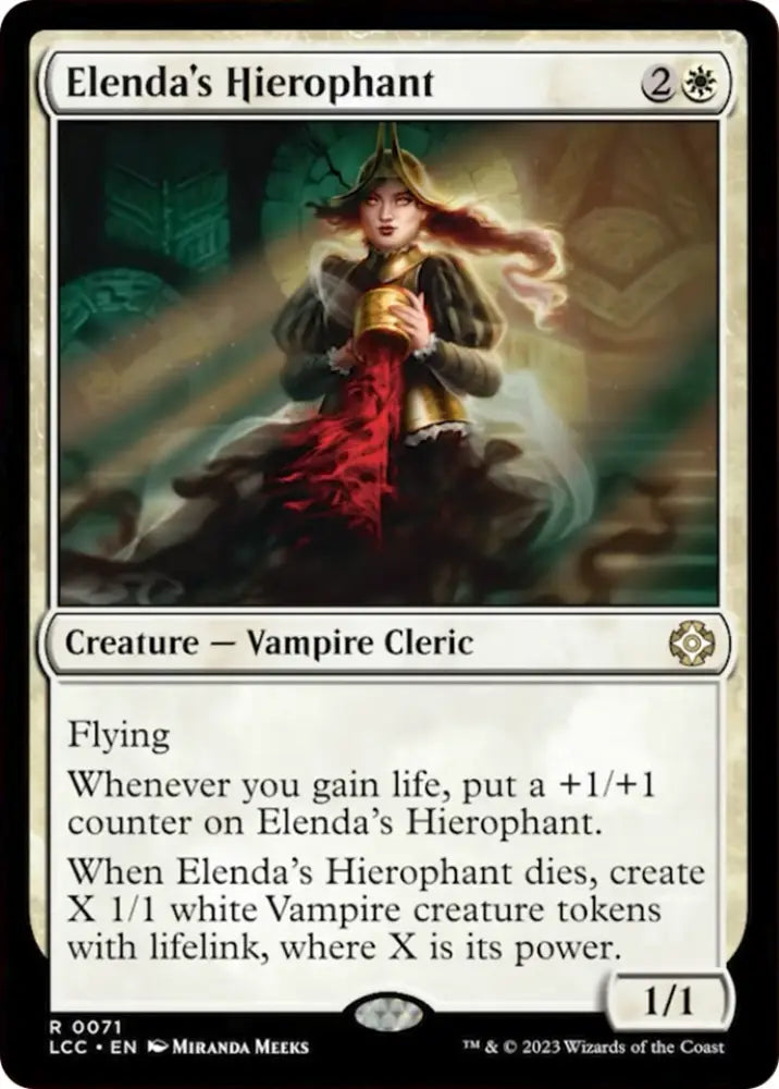 Elenda’s Hierophant [The Lost Caverns of Ixalan Commander] - MTG Single