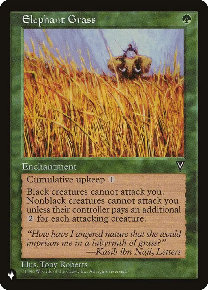 Elephant Grass [The List] - MTG Single