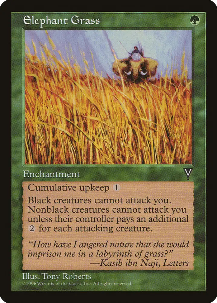 Elephant Grass [Visions] - MTG Single
