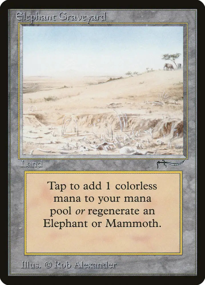 Elephant Graveyard [Arabian Nights] - MTG Single