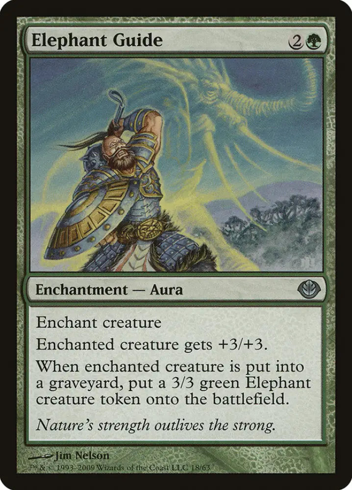 Elephant Guide [Duel Decks: Garruk vs. Liliana] - MTG Single