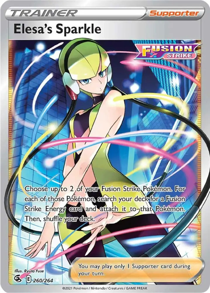 Elesa’s Sparkle (260/264) [Sword & Shield: Fusion Strike] - Pokemon Single